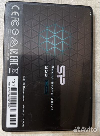 SSD диск 120 Гб SP S55 3DNand