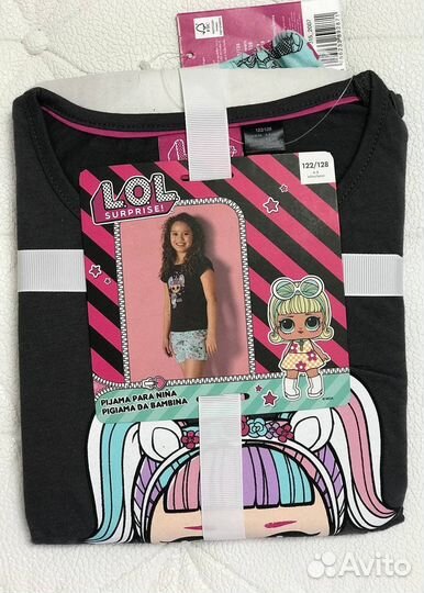 Пижама, костюм, комплект 134/140