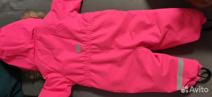 Зимний комбинезон для девочки 92 новый