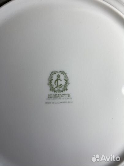 Тарелки Чехия 25 см 6 шт