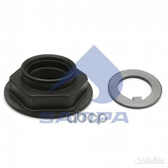 Гайка 52x2 SW95 ступицы BPW Eco-Plus + шайба