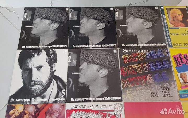 Пластинки. Разные. Винил. 15 штук одним лотом