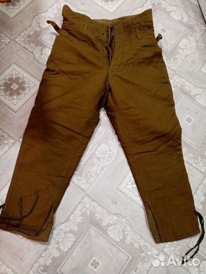 Брюки ватные новые