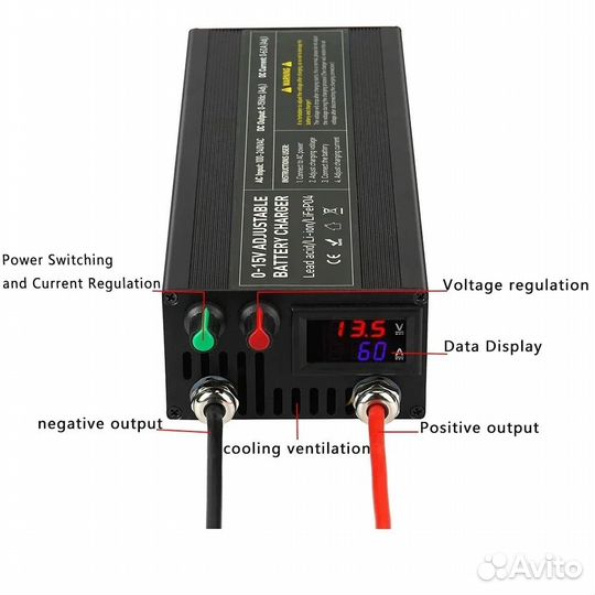 Зарядное устройство для аккумуляторов Lifepo4 60A