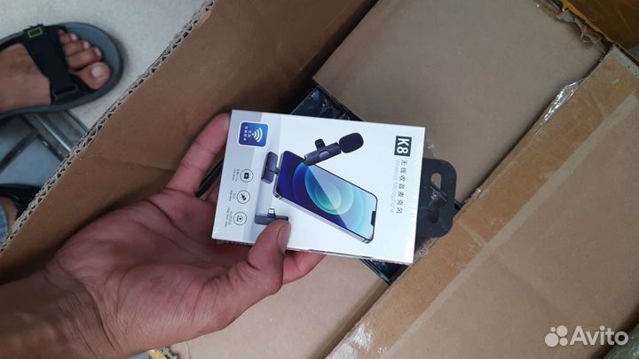 Петличный микрофон к8 опт