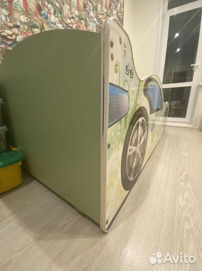 Кровать детская машинка