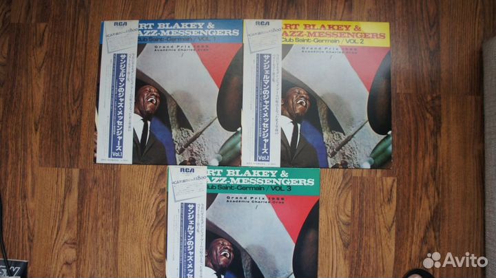 3LP Art Blakey et les Jazz-Messengers vol.1-3