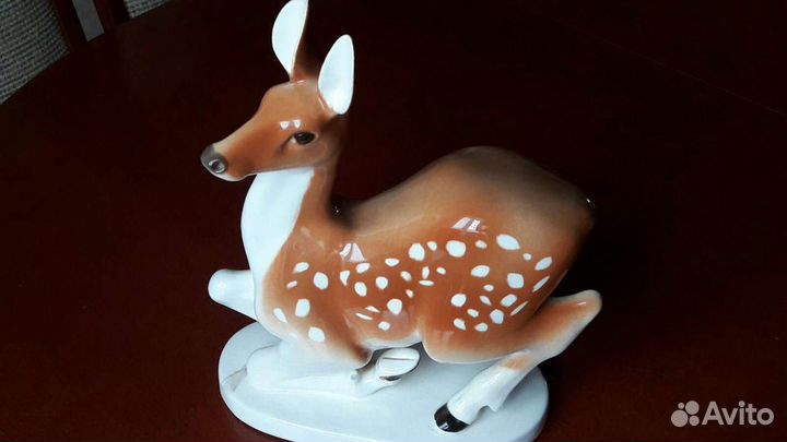 Статуэтка Олень Лань Лапка Хуа-Лу. лфз. СССР
