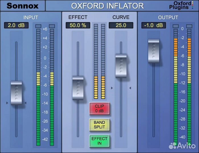 Лицензия sonnox inflator vst/au mac/win