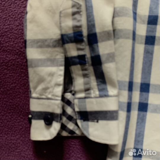 Рубашка в клеточку 92 см (2-3 года)
