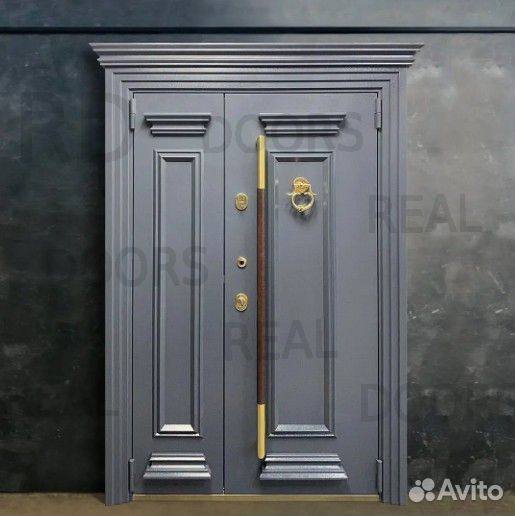 Классическая входная дверь с терморазрывом