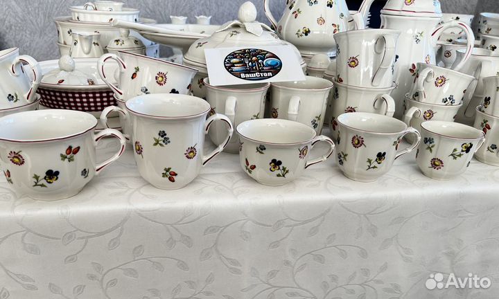 Villeroy Boch Petite Fleur фарфор посуда винтаж