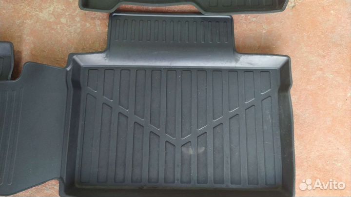 Автомобильные коврики резиновые лада веста