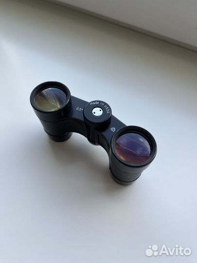 Бинокль театральный СССР бгт 2,5х24 (Рубин)