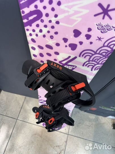 Сноуборд детский к2 120 с креплениями