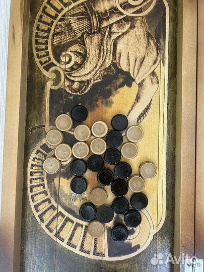 Нарды ручной работы