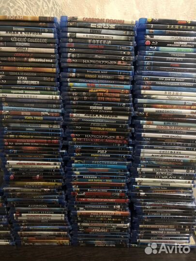 Блюрей диски 5шт