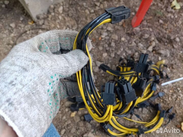 Переходник для видеокарты 6 pin на 8 пин