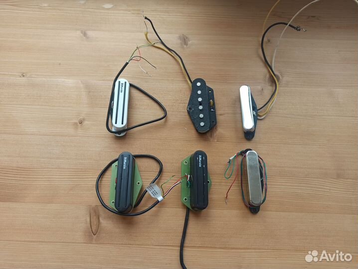 Датчики Dimarzio, Fender, Seymour Duncan, Ibanez