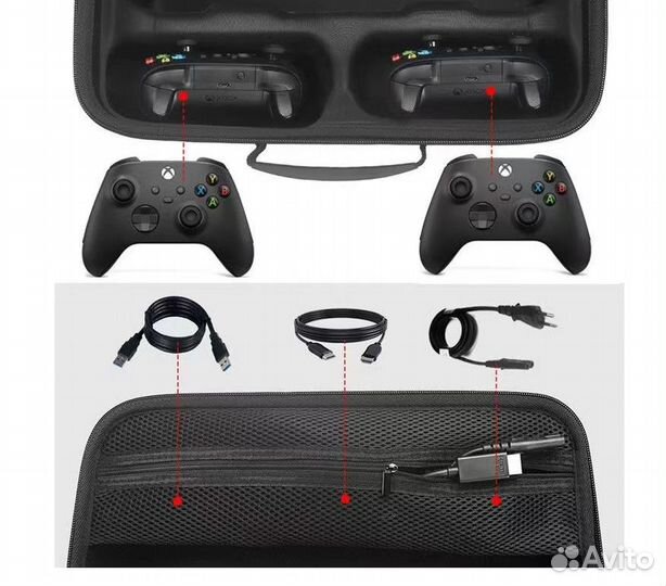 Xbox Series X - жетский чехол сумка для перевозки