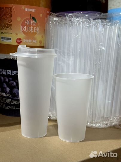 Стакан Bubble Cup (Bubble tea) Бабл ти