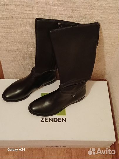 Сапоги женские натуральная кожа 39 размер