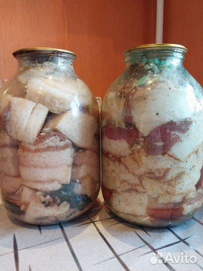 Сало соленое домашнее