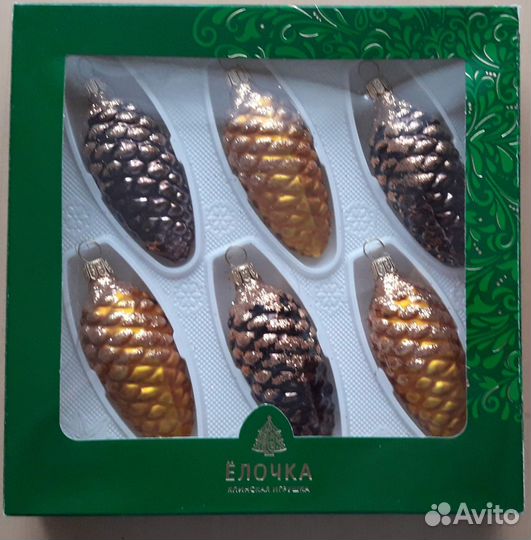 Елочные игрушки новые стекло. Ёлочка, фигурки