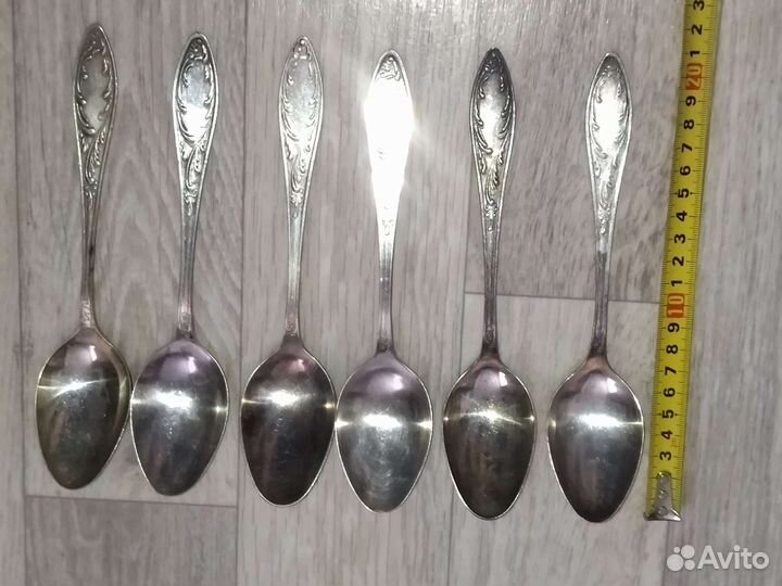 Набор столовых приборов мельхиор СССР