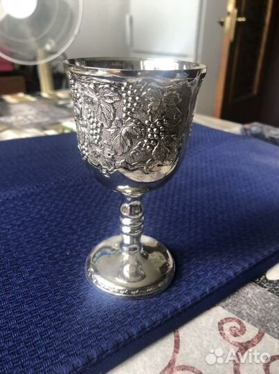 Рюмка -бокал из металла