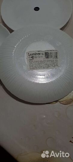 Тарелки новые Люминарк и цветные
