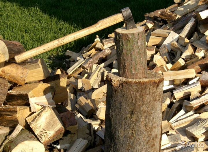 Дрова чурками