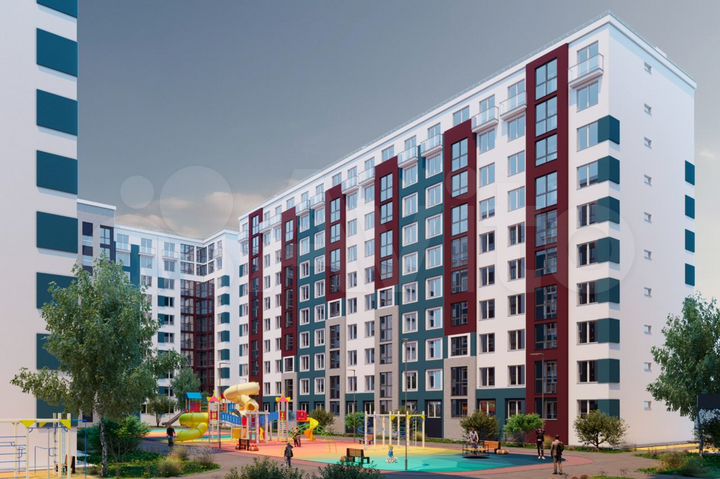 3-к. квартира, 66,9 м², 2/10 эт.