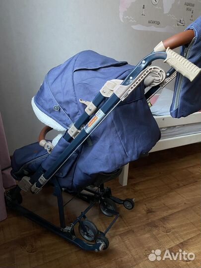 Коляска санки Ника детям 7-8 К