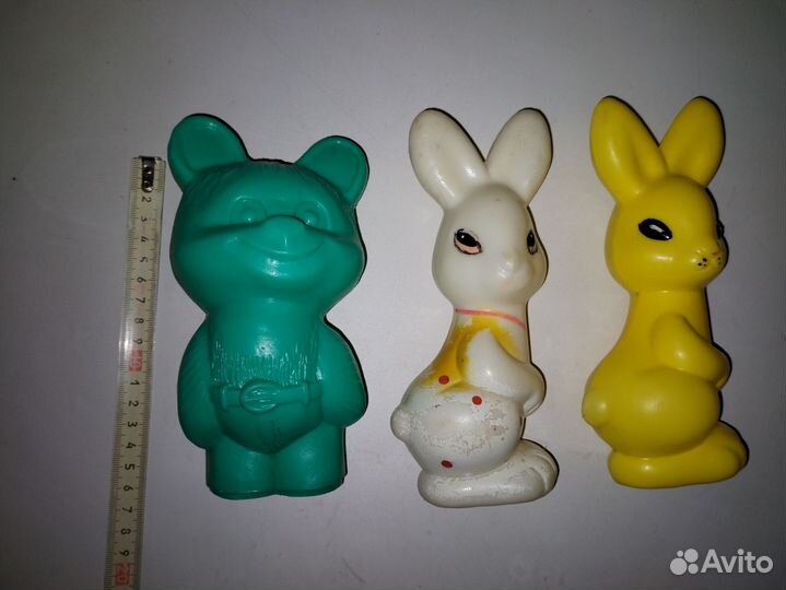 Игрушки пластмассовые СССР