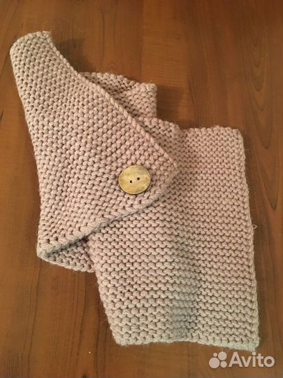 Комплект шапка и снуд