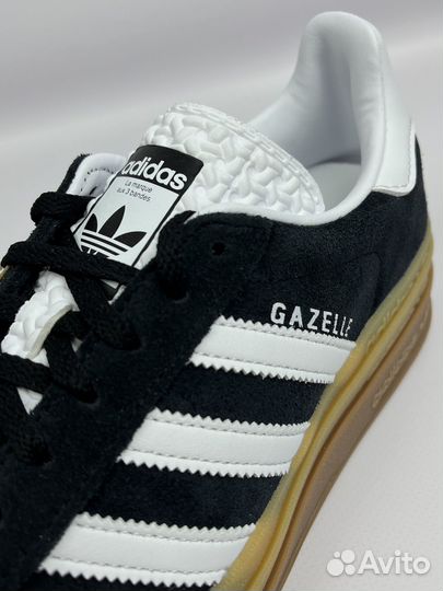 Кроссовки adidas Gazelle Bold Black White(37-40.5)