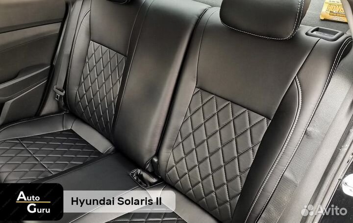 Чехлы на Hyundai Solaris 2