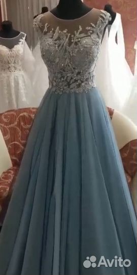 Выпускное-свадебное платье