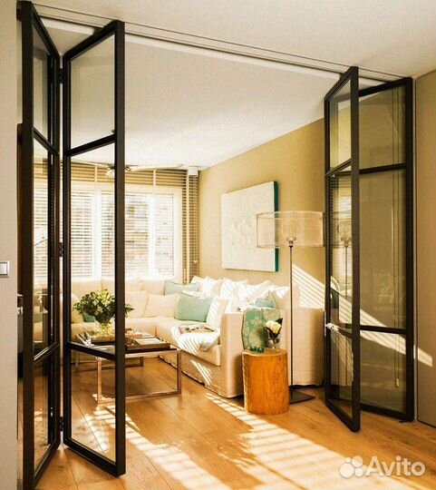 Перегородки межкомнатные раздвижные для лоджии
