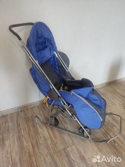 Коляска санки