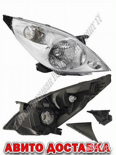 Фара chevrolet spark 2009- ravon R2 правая новая