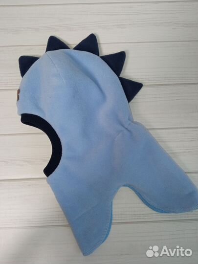 Шапка шлем для мальчика 50 52