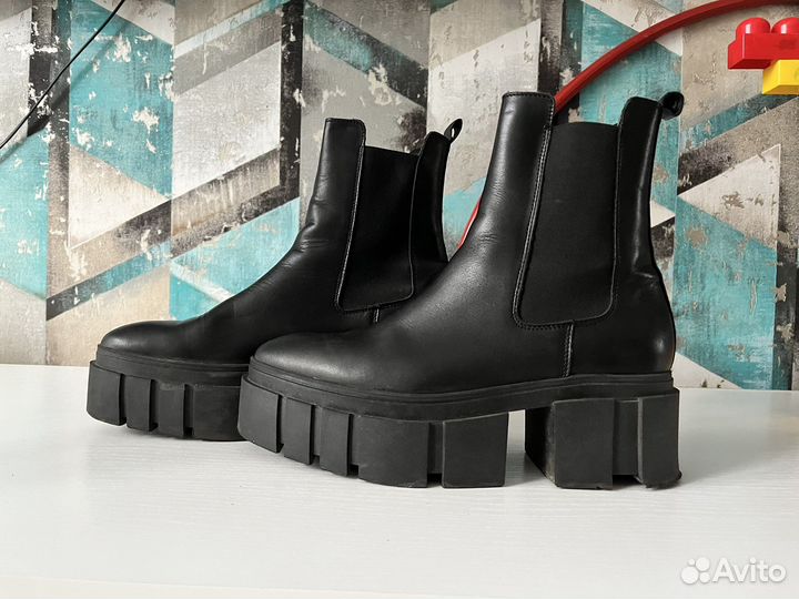 Ботинки кожа Mango 37 размер