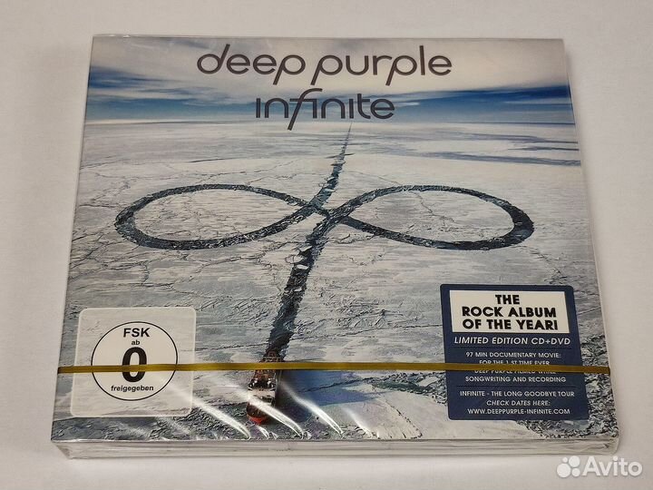 Cd+dvd Deep Purple - Infinite