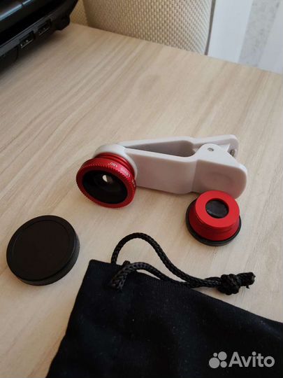 Fisheye прищепка для телефона