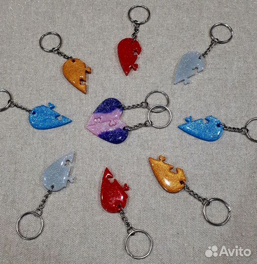Брелок из эпоксидной смолы