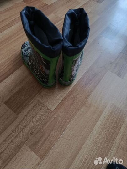 Резиновые сапожки на мальчика, 30 размер, б/у