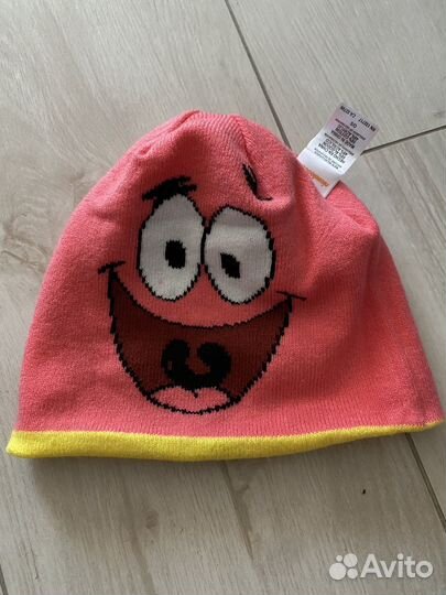 Шапка двусторонняя спанч боб