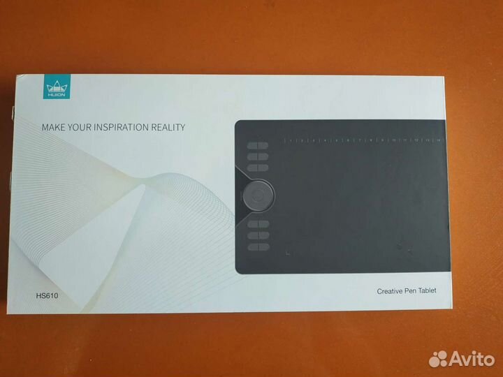 Графический планшет Huion HS 610(новый) +перчатка
